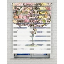 AD Home Dünya Kadınlar Günü Baskılı Zebra Perde - Gece Gündüz - Salon Perdesi, Mutfak Perdesi | Kokusuz Mürekkeple Basılmış  Zebra Perdeler ile Sende Tarzını Yansıt! | 1 Dakikada Pratik Montaj