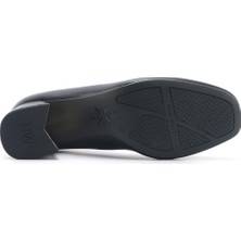 Nine West Ento 5fx Siyah Kadın Topuklu Ayakkabı