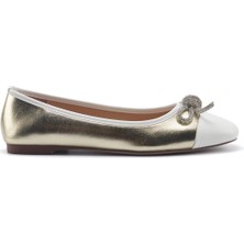 Nine West Hollya 5fx Altın Kadın Babet