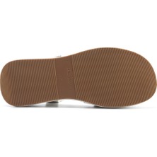 Nine West VELART 5FX KIRIK BEYAZ Kadın Kalın Taban Sandalet