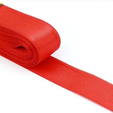 İpek Hobi  Kırmızı  2 Cm Saten Kurdela  3 Adet