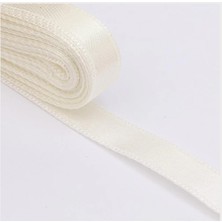 İpek Hobi  Krem  2 Cm Saten Kurdela  5 Adet