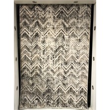 Padişah Dora B014 x  Beyaz Gri Salon Halısı Sade Halı Oturma Odası Mutfak Halısı