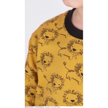 Cim&Cim Aslanlı Çocuk Pijama Takım 3-7 Yaş