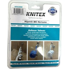 Knitex Wc Matik Wc Hortu mmatik Yere Değmeyen Wc Hortumu Kıvrımlı Hortum Beyaz