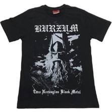 Burzum Siyah Erkek Tişört M