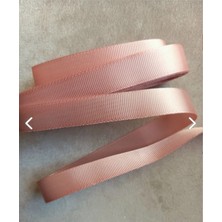 İpek Hobi  2 Cm  Pudra   Kurdela Grogren 10 Metre 1 Adet