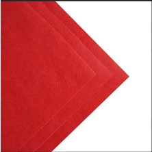 İpek Hobi  Kırmızı Kalın Keçe 50*50 Cm 5 Adet