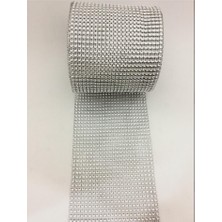 İpek Hobi  Gümüş Stras Çukur 24'Lü Şerit 10 Mt