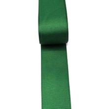 İpek Hobi  2 Cm Koyu Yeşil  Kurdela Grogren 10 Metre 3 Adet