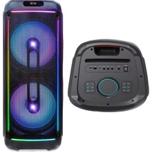 Hepu Hp 941 Taşınabilir 160 W Rms Bluetooth Parti Hoparlörü 2*15 Inc Woofer High Bass