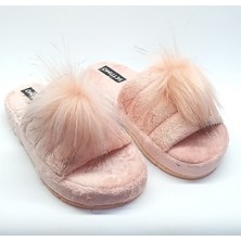 Set Timo Pudra Peluş  Ev Terliği