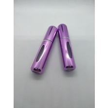 Cuppera Mini Seyahat Parfüm Dolumlu Atomizer, Taşınabilir Parfüm Sprey Şişesi 5 Ml (2 Adet)