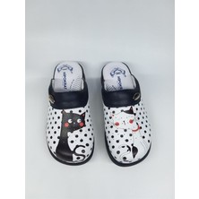 Puantiye Kedi Temalı Tam Ortopedik Terlik
