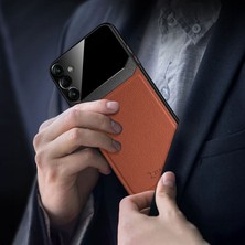 Samsung - Galaxy A34 Zebana Lens Deri Kılıf