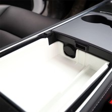 Li Parts Tesla Model Y ve Model 3 Çift Katmanlı Kolçak Altı Düzenleyici