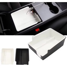 Li Parts Tesla Model Y ve Model 3 Çift Katmanlı Kolçak Altı Düzenleyici