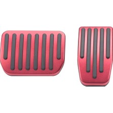 Li Parts Tesla Model Y  ve Model 3 Kırmızı Performans Pedal Seti