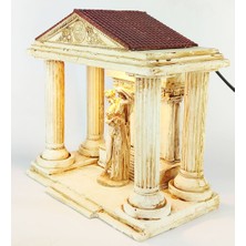 Craft Maket Antik Roma Afrodit Dekoratif Konik Tütsülük Işıklı