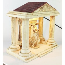 Craft Maket Antik Roma Afrodit Dekoratif Konik Tütsülük Işıklı
