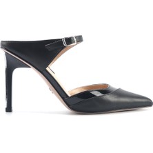 Nine West Delmare 5fx Siyah Kadın Topuklu Terlik