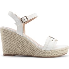 Nine West Oprena 5fx Beyaz Kadın Espadril