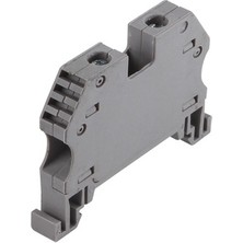 Mutlusan 6 mm Ray Klemensi Gri Vidalı 5 Adet Paket