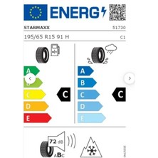 Starmaxx 195/65 R15 91H Maxx Out ST582 Oto 4 Mevsim Lastiği (Üretim Yılı: 2025)