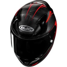 Hjc RPHA12 Carbon Keres Mc1 Kapalı Motosiklet Kaskı Kırmızı