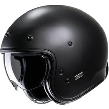 Hjc V31 Yarım Motosiklet Kaskı Mat Siyah
