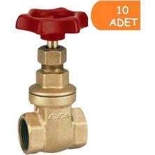 10 Adet Eca 1/2 Şiber Valf 601003001