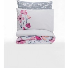 Cotton Box Mode Line Nevresim Takımı Complete Set Carla Gri