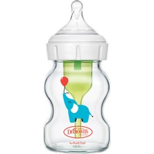 Cam Fil Desenli Unisex Bebek Biberon 150 ml