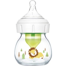 Cam Aslan Desenli Unisex Bebek Biberon 60 ml