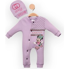 Woops Baby Marka Cuccy Desen Şapkalı Tulum  6-24 Ay