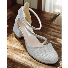 354 Abiye Kız Çocuk Topuklu Ayakkabı Kız Çocuk Nişan Abiye Ayakkabısı