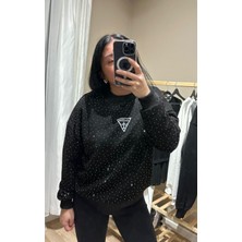 Taşlı Premium Sweatshirt