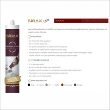 Sibax LS66 Tek Bileşenli Asetoksi Silikon 280 GR Genel Amaçlı Silikon