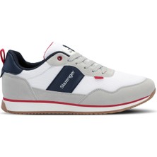 Slazenger OCUNTY Erkek Su Geçirmez Sneaker Koşu & Yürüyüş Ayakkabısı Beyaz