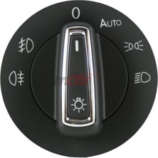 Volkswagen T-Cross, Polo 5,6,arona, Ateca, Leon, Toledo, Far Açma Anahtarı Autolu Kromlu 5G0941431AF