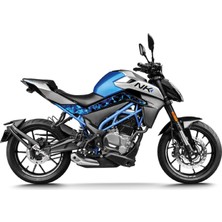 Cfmoto NK250 Orta Şase Baskılı Trıangle Blue Stıcker Etiket Modeli