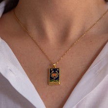 Çelik Kolye Yengeç Burcu Kolyesi - K-135