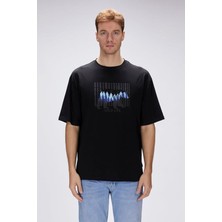 Bad Bear Reid Siyah Erkek Oversize Tişört