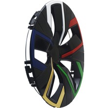 Jant Kapağı Kırılmaz Çıtalı 14" Yeni Model Çıtalı 4'lü (Takım Olarak)
