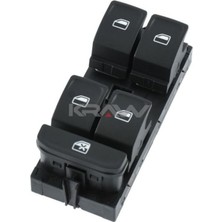 Mcar Skoda Octavia 2012-2017, Skoda Fabia 2014 Sonrası Cam Açma Kapama Anahtarı 4 Lü 5E0959857A