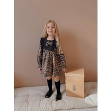 Wikiboom Leopar Fiyonk Elbise