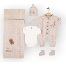 Baby Marka Fany Vdesen Triko Set Unisex 0-6 Ay