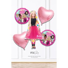Pekshop Kız Doğum Günü Balon Seti 5li