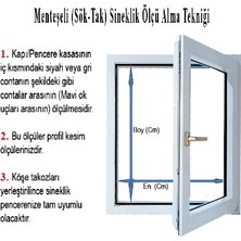 AKPEN Menteşeli Kapı Sinekliği  KAHVERENGİ ALTINMEŞE MAX. 90 X 210 cm ye kadar İSTEDİĞİNİZ ÖLÇÜYÜ VEREBİLİRSİNİZ