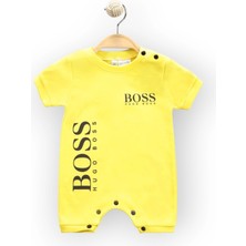 Woops Baby Marka Bossa Desen Çıtçıtlı Tulum Unisex 6-24 Ay